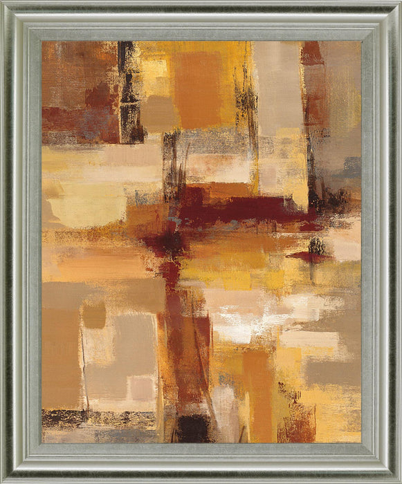 Gold Horizon - 28" x 34" Framed Wall Art