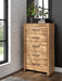 Maystonna - Five Drawer Chest - Brown
