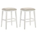 Jane - Contemporary Transitional Wood Bar Height Kitchen Bar Stool