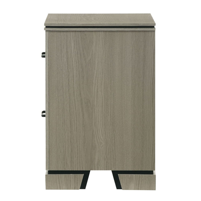 Joanna - Nightstand - Weathered Gray