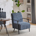 Modern Lounge Chair With Upholstery