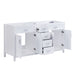 Bathroom Vanity Cabinet Only, Soft Close Doors & Drawers, 4 Drawers & 2 Double Door Cabinets - White