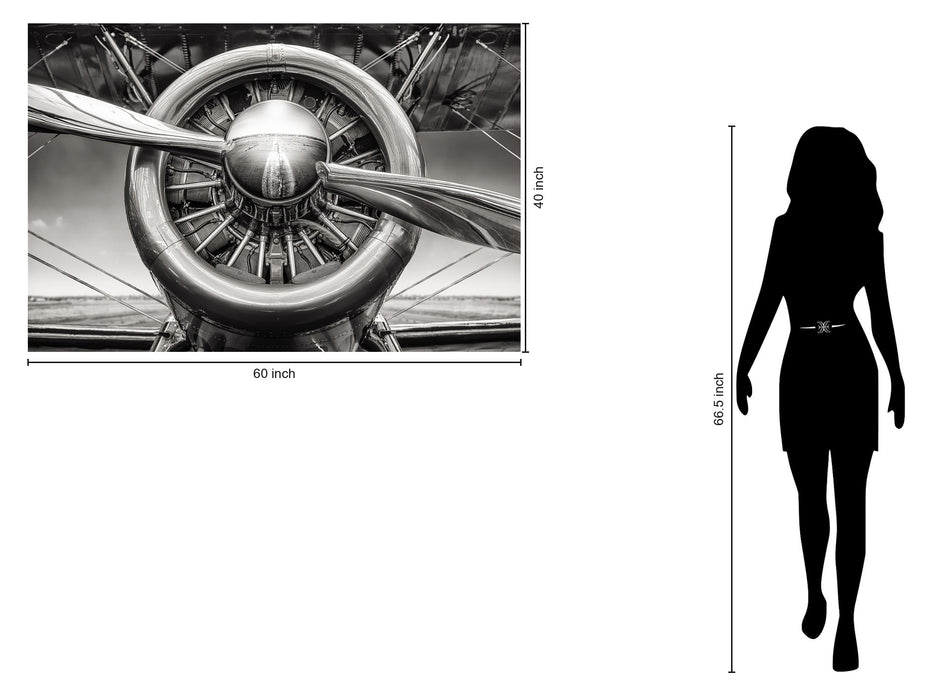 Tempered Glass With Foil - Propeller 2 - Dark Gray