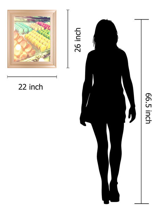 Tasty Treats By Acosta - Framed Print Wall Art - Yellow