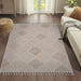 Guros - 8' X 10' Trellis Indoor / Outdoor Area Rug - Cream