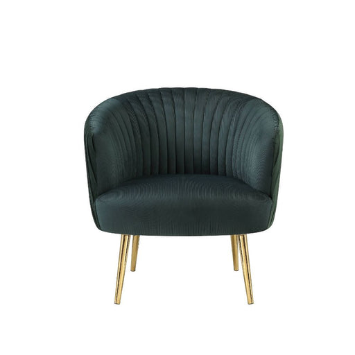 Sigurd Accent Chair - Green & Gold Sacramento Furniture Store Furniture store in Sacramento