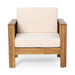Slat Design Club Chairs With Cushions