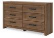 Broachmyn - Six Drawer Dresser