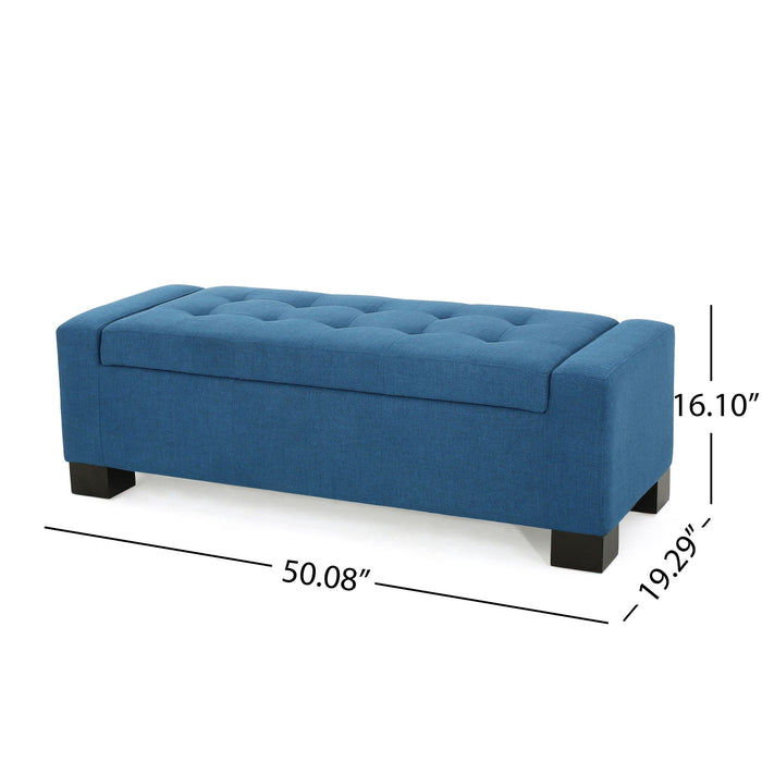 Tufted Storage Ottoman Bench