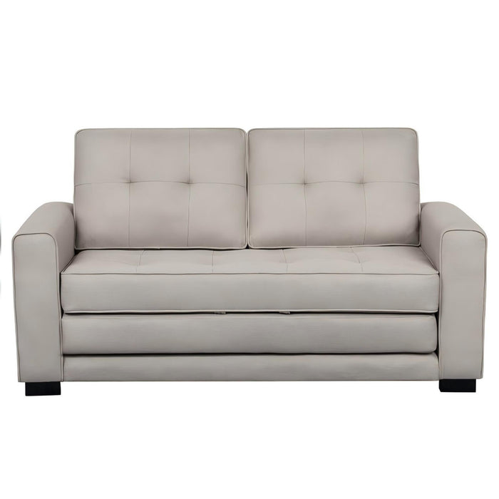Upholstered Pull Out Sleeper Loveseat