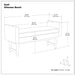 Scott - Upholstered Ottoman Bench