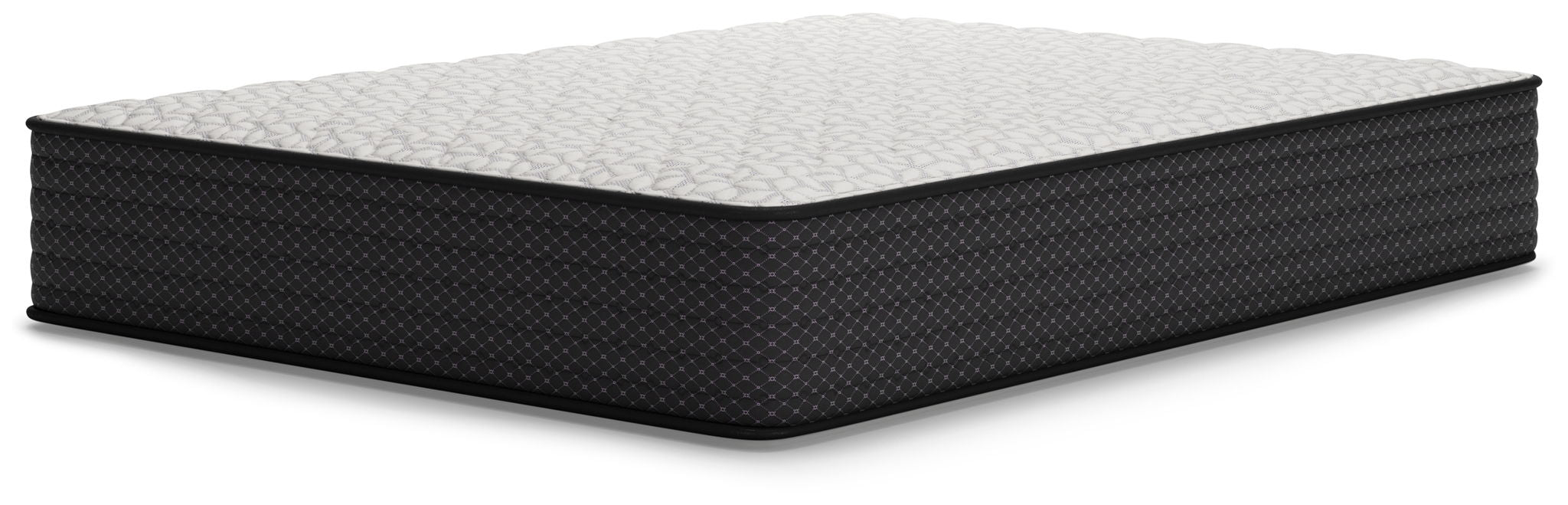 Ashley Limited Edition Firm 12-inch mattress with gel memory foam and wrapped coil support, available in King and California King clearance sizes m410