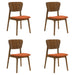 Kalia - Dining Chair With Walnut Frame