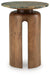 Caplow - Accent Table - Brown / Green