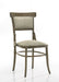 Bistro - Wide Dining Chair With Cushion (Set of 2) - Vintage Walnut
