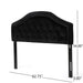 Kaarina - Contemporary Tufted Fabric Headboard