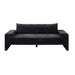 Upholstered 3 Seater Sofa With Wide Armrests