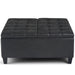 Harrison - Upholstered Coffee Table Storage Ottoman