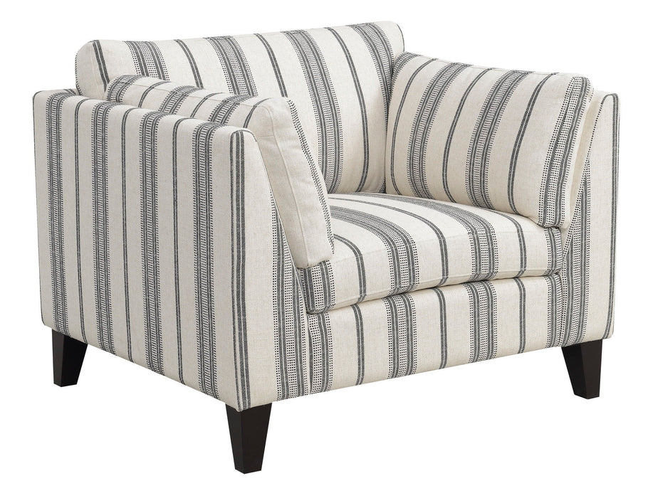 Accent Chair - Gray - Wood