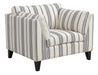 Accent Chair - Gray - Wood