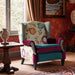 Anya - Wingback Accent Arm Chair - Blue