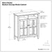 Warm Shaker - Handcrafted Medium Storage Media Cabinet