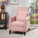 Kiersten - Contemporary Fabric Pushback Recliner