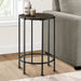 Contemporary Round Accent Table For Living Room