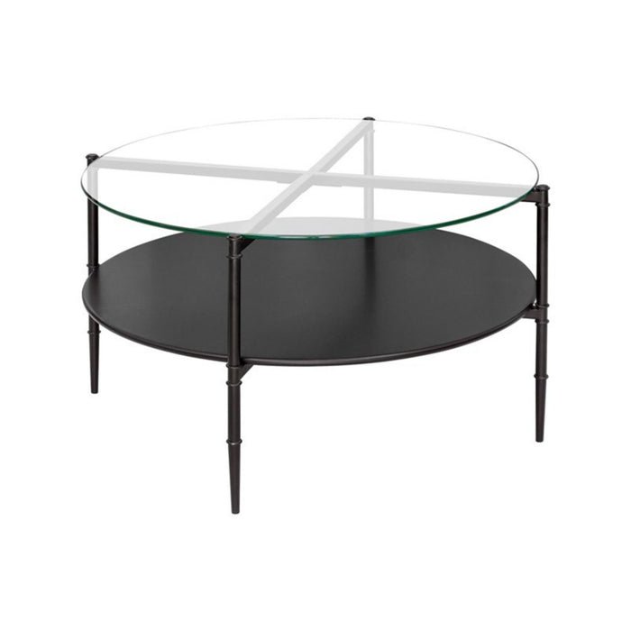 Caroline - Round Coffee Table - Black