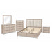 Melissa - 5 Piece Storage Bedroom Set With Padded Headboard