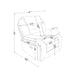 Lucius - Glider Recliner With Manual Recline - Brown