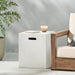 Modern Tank Holder Side Table With Smooth Concrete Surface