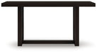 Neymorton - Rectangular Dining Room Counter Table - Dark Grayish Brown