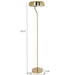 Spectra - Tall Corner Floor Lamp For Living Room - Gold