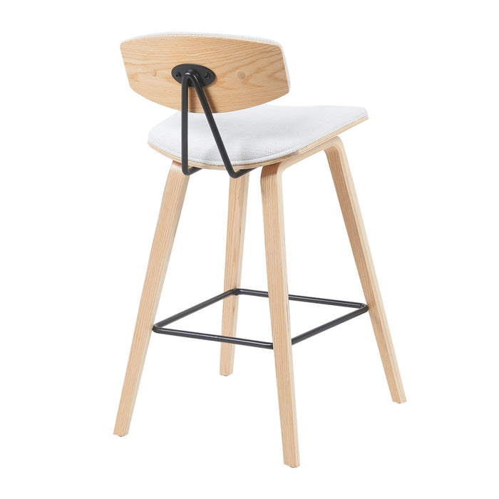 Fox - Swivel Bar Height Stool - Light Brown