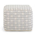 Noreen - Upholstered Square Pouf