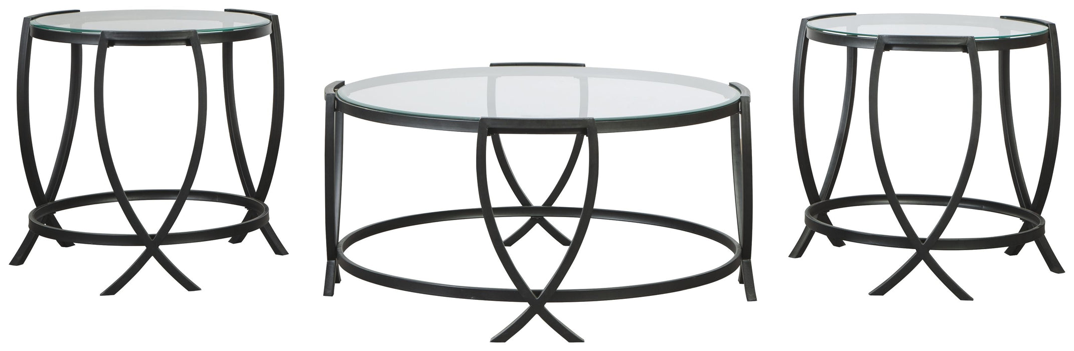 Tarrin - Black - Occasional Table Set (Set of 3) Sacramento Furniture Store Furniture store in Sacramento