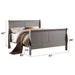 Louis Philippe III - Bed (FB 34"H)