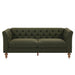 Chesterfield Sofa With Flared Arms For Living Room