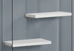 Bookshelf, Bookcase, Etagere, 5 Tier, Office, Glossy Contemporary & Modern - White