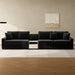 Modular Sofa Couch With Storage Armrest And Center Console