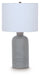 Wimlow - Ceramic Table Lamp - Gray Blue