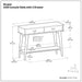 Draper - Console Table - Teak