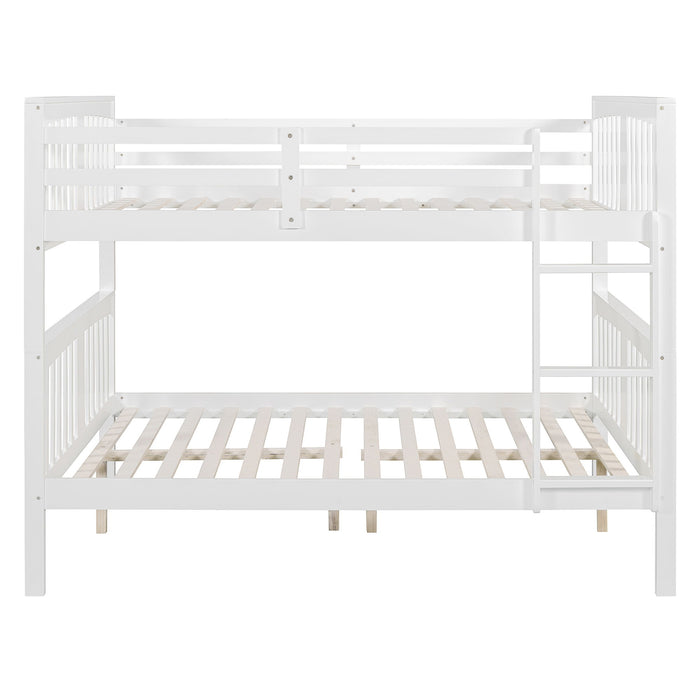 Bunk Bed With Ladder For Bedroom