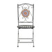 Lambert - Outdoor Chat Set - Black / Red