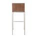 Mason Mara - Contemporary Fixed Height Barstool (Set of 2)
