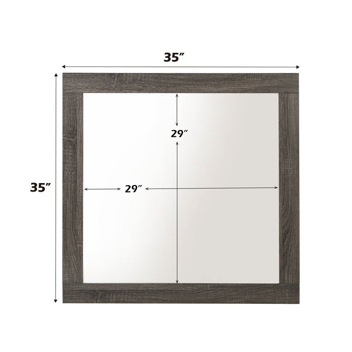 Avantika - Mirror - Rustic Gray Oak