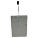 Fullar - Modular Console With Wireless Charger - Light Gary Chenille