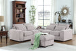 Tatman - Sectional With 2 Ottomans