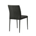 Meriam - Full Back Top Grain Leather Upholstered Metal Dining Chairs (Set of 2)
